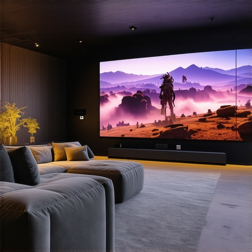 Best Widescreen & Curved TV Displays for Enhanced Gaming & Home Theater