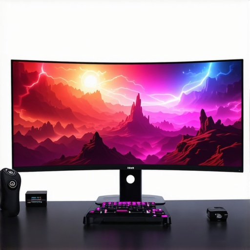 Top Benefits of Curved TVs and Widescreen Monitors for Enhanced Gaming & Work
